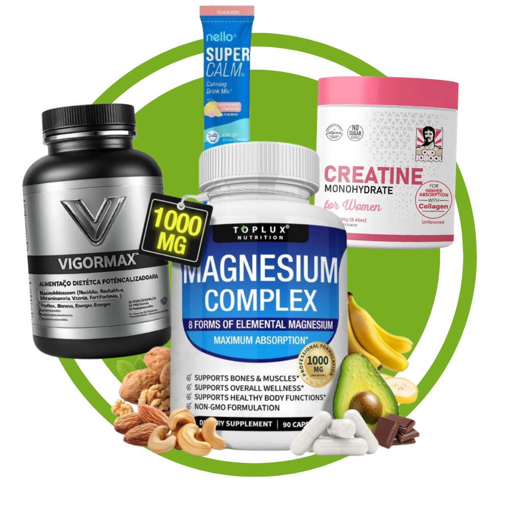 suplementos y cápsulas